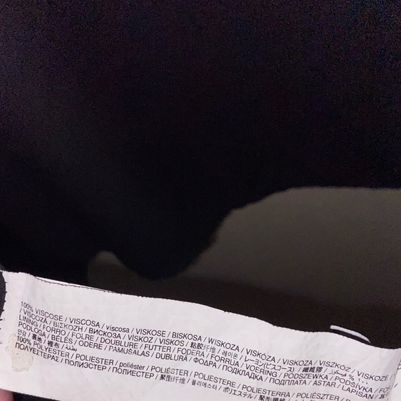 MNG x UO black blouse top mini dress cute bell bottom sleeved 90s formal wear - Picture 8 of 9